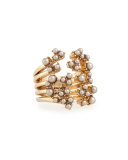 Jackie Stacked Cluster Ring