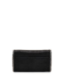 Falabella Jeweled Crossbody Clutch Bag, Black