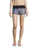 Flex Fold-Over Shorts, Sahara/Black
