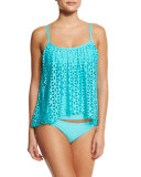 Pandora Tankini Swim Top, Turquoise
