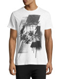 Palm Tree Graphic T-Shirt, White