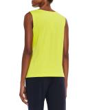 Sequined Trim Tank, Wild Lime  