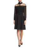 Georgette Ruffled Blouse 