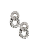 Belmont Drop Earrings with Diamonds