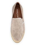 Millie Leather Slip-On Sneaker, Pumice
