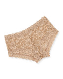 Cross-Dye Lace Boyshorts,