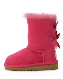 Bailey Boot with Bow, Cerise, 6T-12T