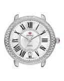16mm Serein Diamond Watch Head, Steel