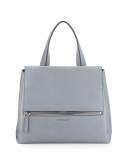 Pandora Medium Waxy Calf Bag, Gray