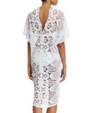 Kate Cotton Crochet Coverup Dress