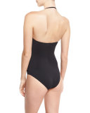 Essentials Bandeau-Top One-Piece Swimsuit