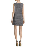 Leiston B Sleeveless Shift Dress, Caviar