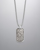 Small Tag with Meteorite