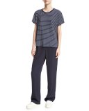 Striped Relaxed-Fit Pima Tee