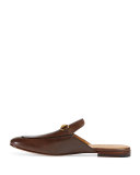 Kings Leather Horsebit Mule, Brown