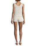 Lana Hand-Crocheted Sleeveless Top