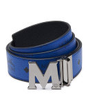Claus Reversible Saffiano Leather Belt