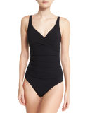 Tutti Frutti Surplice One-Piece Swimsuit