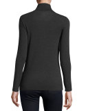 Soft Touch Mock Turtleneck Top