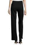 Straight-Leg Ponte Pants