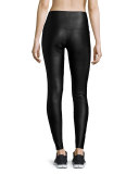 Bondage Snake-Embossed High-Rise Legging, Venom