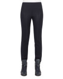 Melissa Stretch-Flannel Pants, Starling
