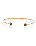 Black Diamond Arrow Bangle