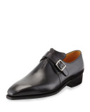 Arca Boucle Monk Shoe, Black