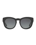 Chunky Gradient Cat-Eye Sunglasses