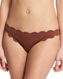 Antibes Scalloped Swim Bottom, Kava