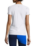 Core Performance V-Neck Short-Sleeve T-Shirt, White