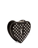 Monogram Small Star Love Crossbody Bag, Black
