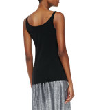 Silk Jersey Long Cami