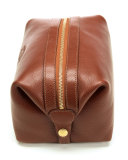 Leather Travel Kit, Vintage Chestnut