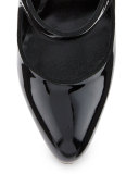 Campy 90mm Mary Jane Pump, Black
