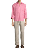 Pacha Drawstring Linen Pants