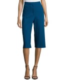 Straight-Leg Culotte Pants