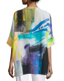 Selene Printed Silk Top