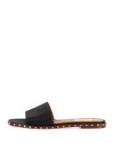 Soul Rockstud Leather Slide Sandal