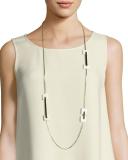 Cubana Long Station Necklace, Ivory