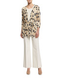 Scoop-Neck Shell, Cloud