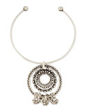 Corona Pendant Collar Necklace