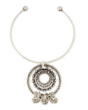 Corona Pendant Collar Necklace