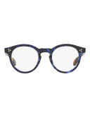 Feldman Round Optical Frames, Blue