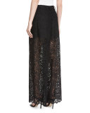 Kimmi Lace Wide-Leg Trousers