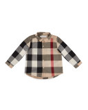 Mini Camber Check Shirt, Classic, Size 6M-3
