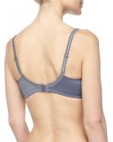 Pont Neuf Underwire Bra, Slate Gray