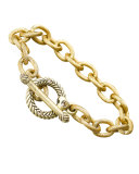 "Rhodes" Toggle Bracelet, 7.5"