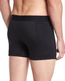 Modal-Cotton 3" Trunks, Black