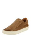 315 Reed Laceless Suede Slip-On Sneaker, Beige